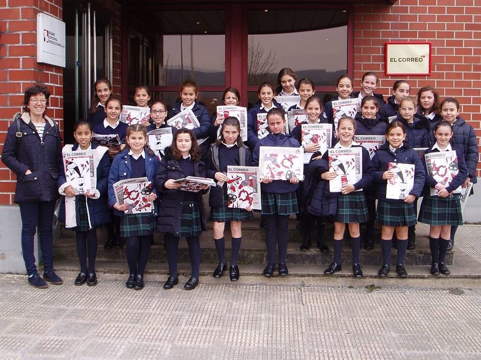 Visita centro escolar Ayalde (Loiu) - 20 de marzo de 2017