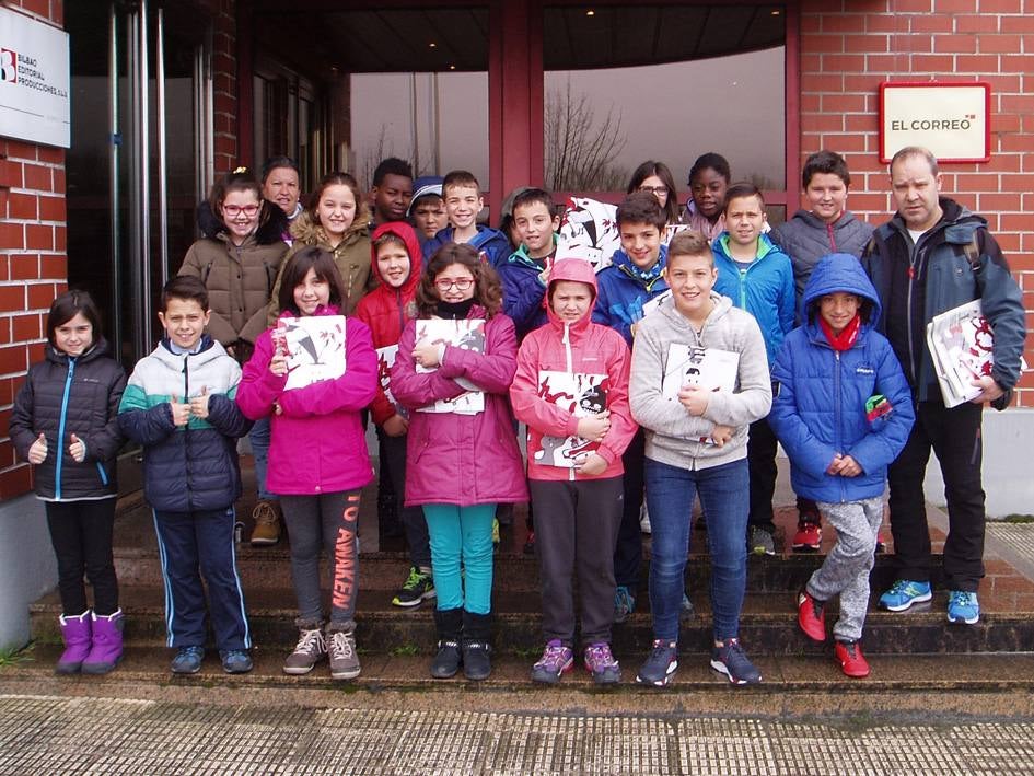 Visita centro escolar San Pelayo (Ermua)