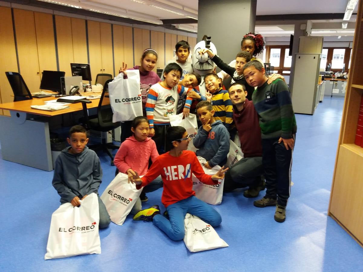 Visita centro escolar Santa María (Vitoria-Gasteiz) - 7 de abril de 2017