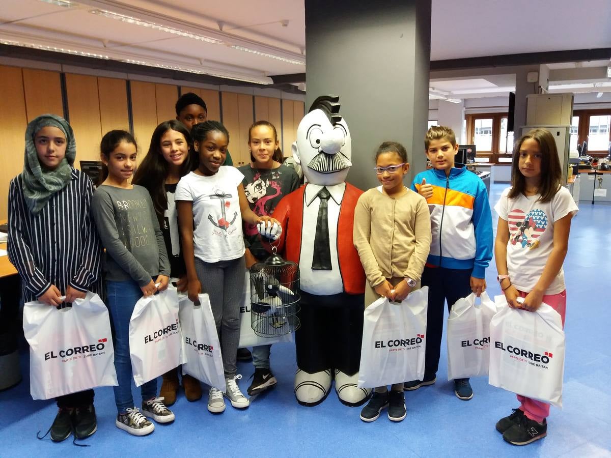 Visita centro escolar San Ignacio (Vitoria-Gasteiz) - 5 de mayo de 2017