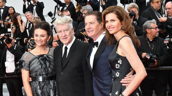 La alfombra roja de Cannes se rinde a los pies de Lynch y MacLachlan