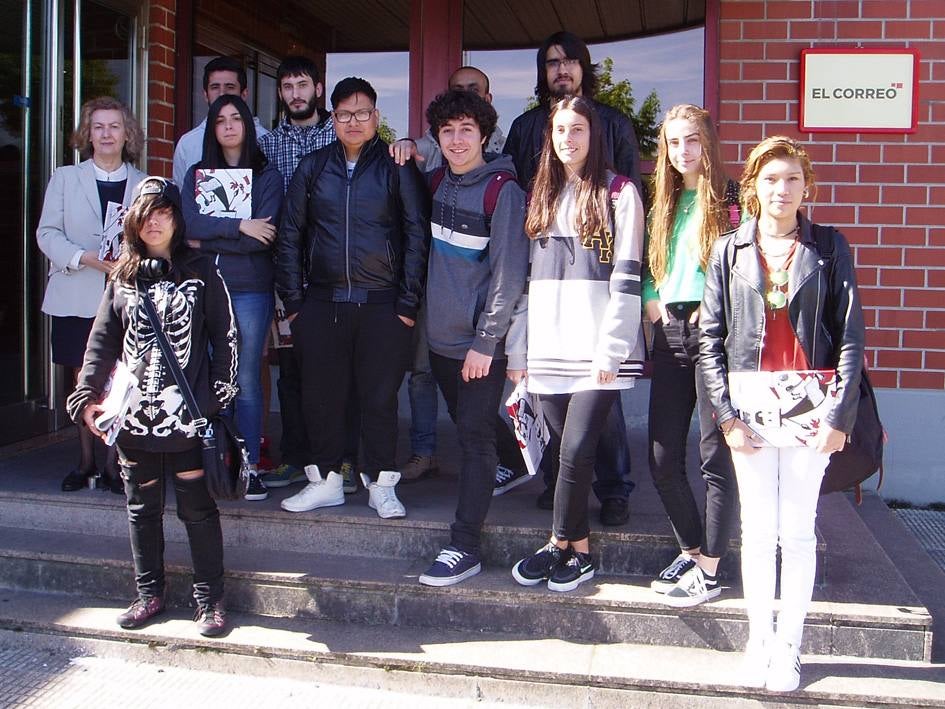 Visita centro escolar Emilio Campuzano Preimpresión Digital (Bilbao) - 8 de mayo