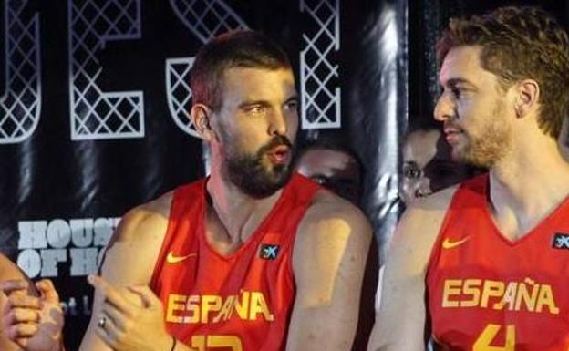 Los Gasol y Navarro, en la lista principal para el Eurobasket