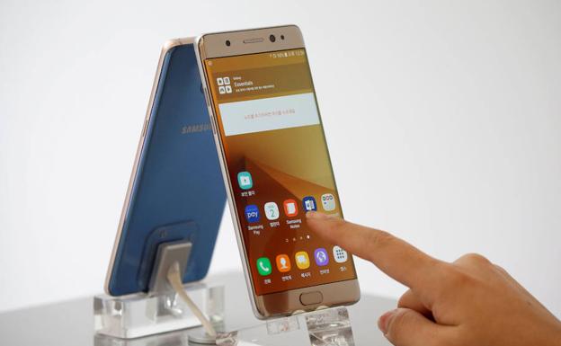 Samsung presenta la versión rediseñada de su malogrado Note 7