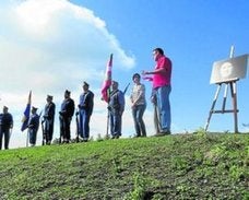 Emotivo adiós a un miliciano