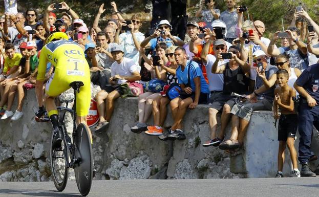 Un segundo baja a Landa del podio en el cuarto Tour de Froome