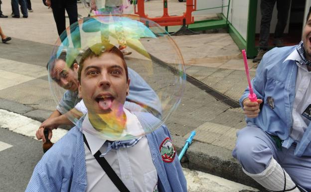 Vitoria se mete en su burbuja festiva