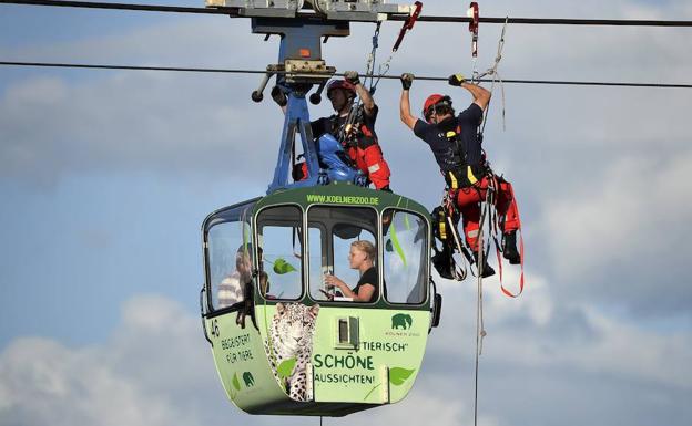 Rescate de película sobre el Rin