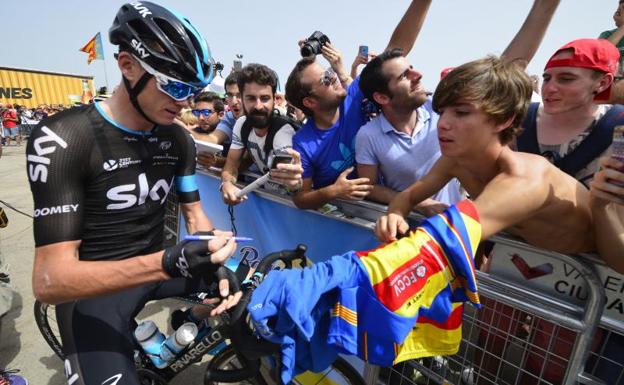 Froome quiere, tras tres segundos puestos, hacer doblete