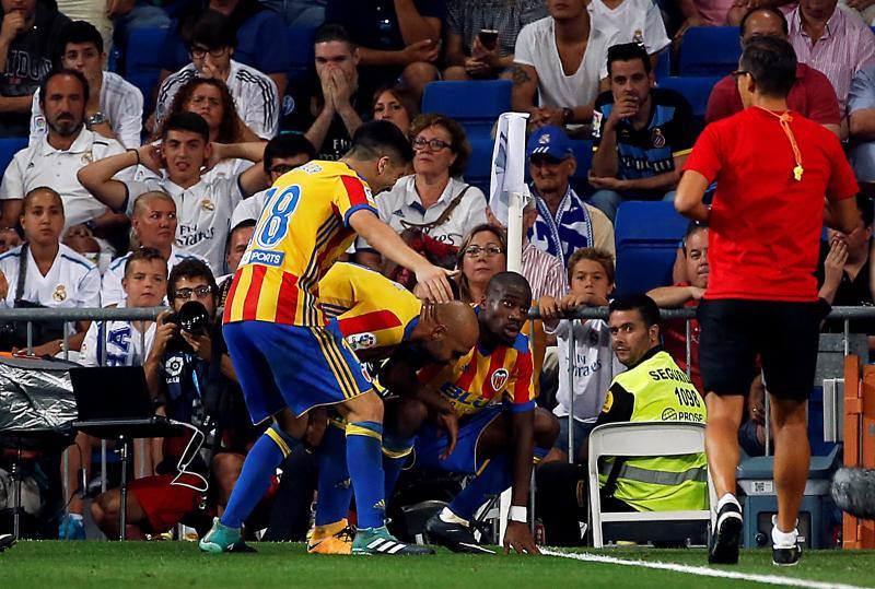 El Real Madrid-Valencia, en imágenes