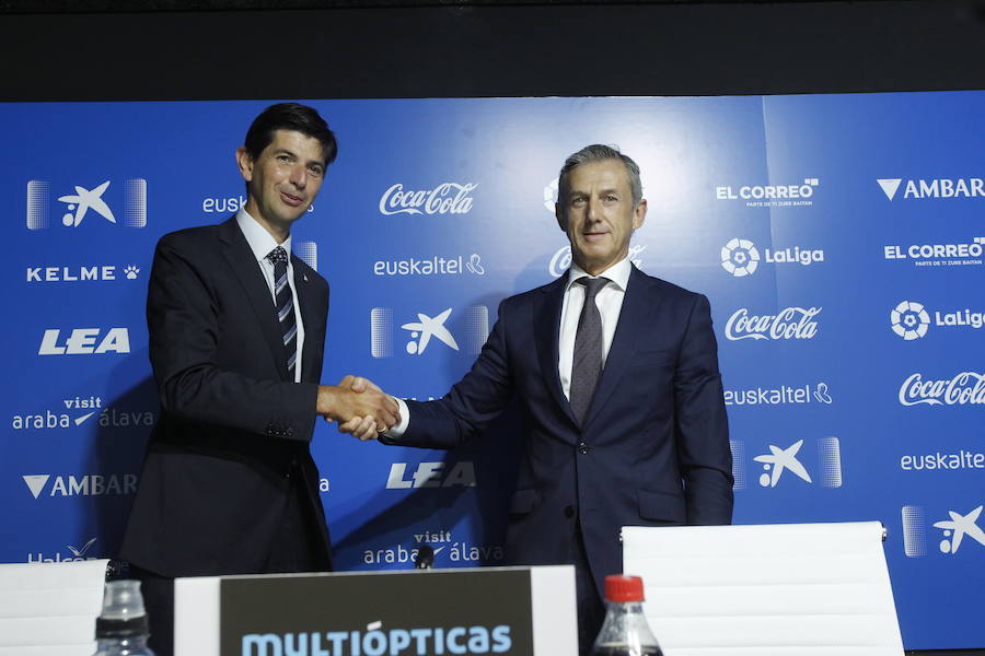 CaixaBank patrocinará al Alavés hasta 2021