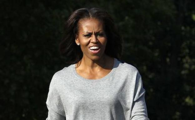 Michelle Obama aterriza en Mallorca