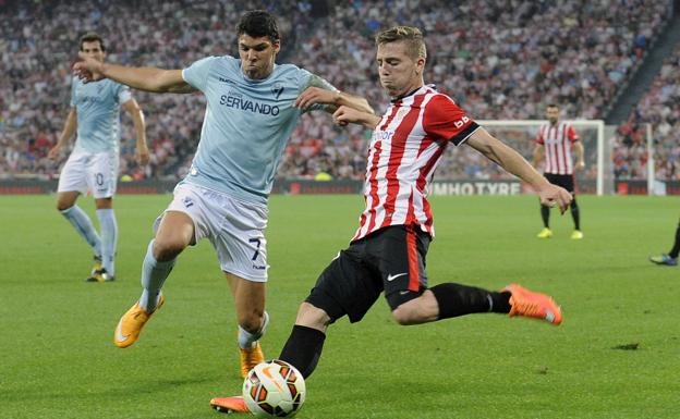 El sentimiento rojiblanco de Capa: «Llevo al Athletic en el corazón»