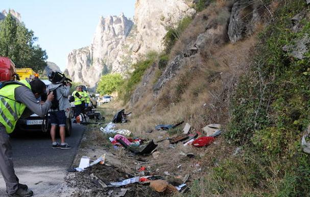 El padre de la familia muerta en Pancorbo confiesa que se quedó dormido al volante