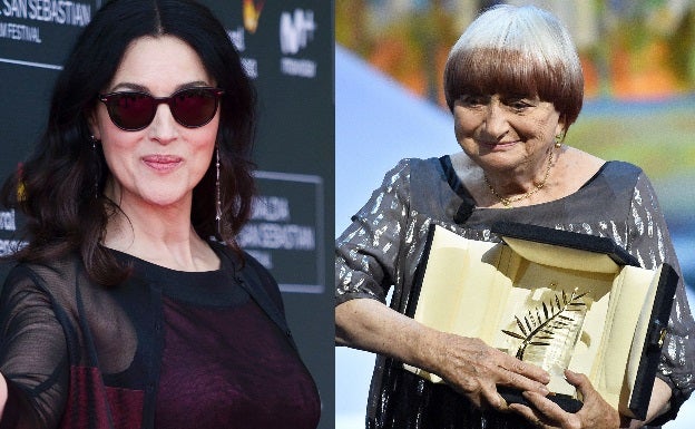 Monica Bellucci y la directora Agnès Varda, premios Donostia