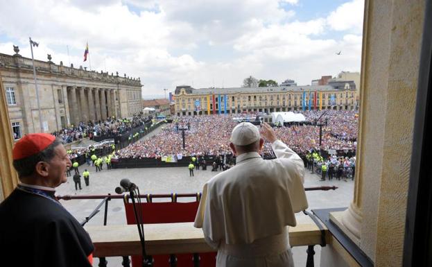 El Papa impulsa la paz en Colombia