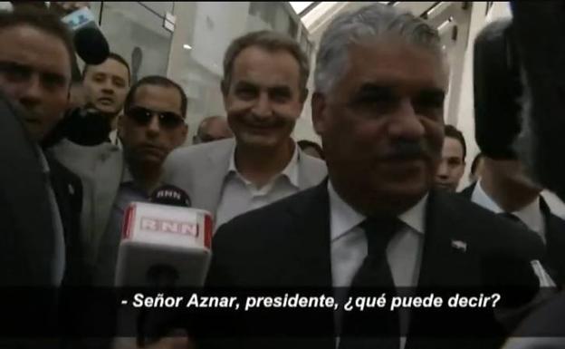 Confunden a Zapatero con Aznar en República Dominicana