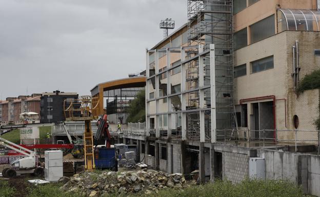 El renovado polideportivo de Urduliz abrirá a finales de año