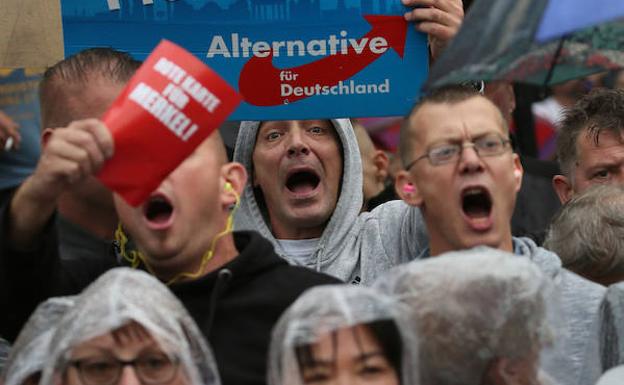 La ira y el odio marcan la campaña electoral alemana