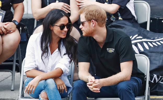 Primera aparición pública del príncipe Enrique y Meghan Markle juntos