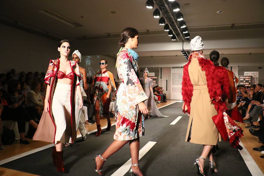 Ocho promesas de la aguja muestran su arte en la pasarela Gasteiz On