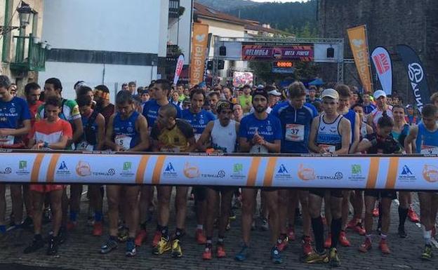 Un millar de atletas toman Zeanuri en la sexta edición de la Gorbeia Suzien