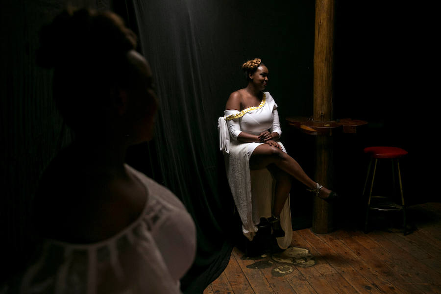 Kenia rompe costuras con su Fashion Weekend Plus-Size