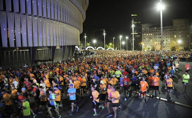 Bilbao corre de noche