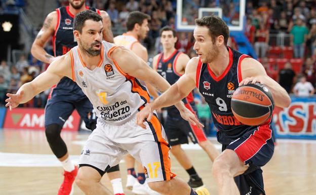 Baskonia - Valencia Basket en directo: Euroliga 2017-18, online