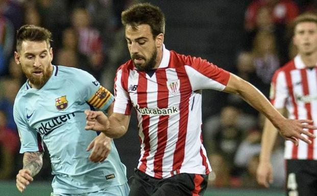 Beñat pasará consulta en Múnich por una posible pubalgia