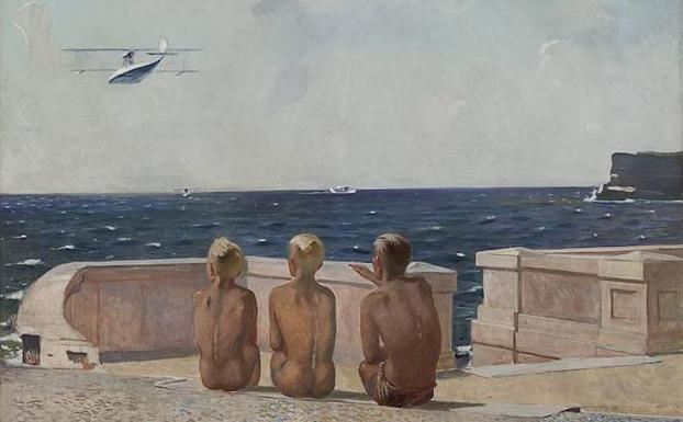 Arte a la luz de la estrella roja