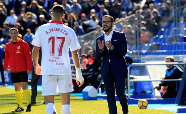 Bordalás: «Debemos tener los pies en el suelo porque el campeonato es duro»