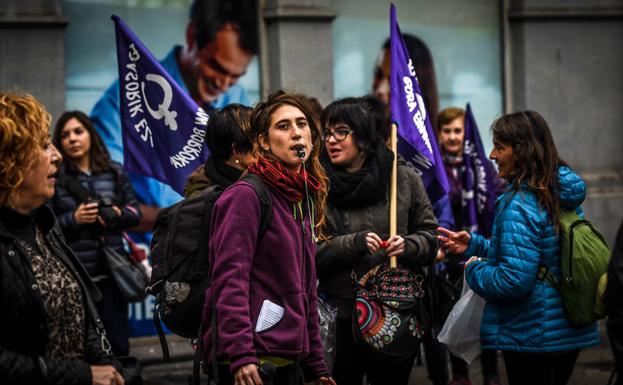 Bizkaia se moviliza contra las agresiones hacia las mujeres