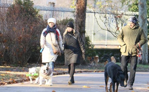 Hasta 14 grados bajo cero para saludar al puente en Álava