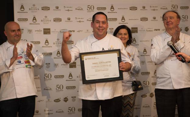 Daniel García, del Aboiz en Garai, concurre a la final del concurso de cocinero del año