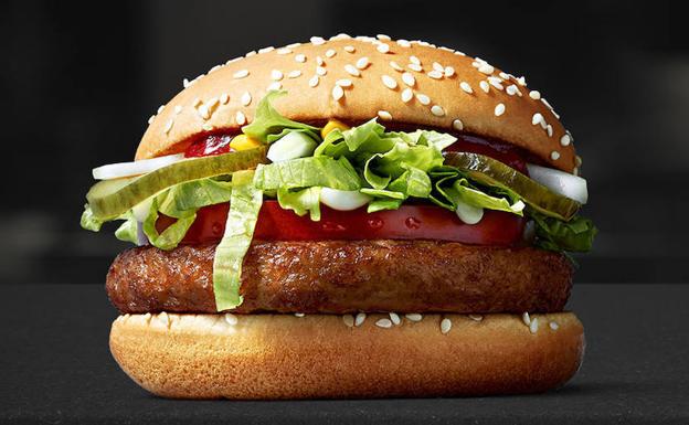 McDonald's lanza una hamburguesa vegana