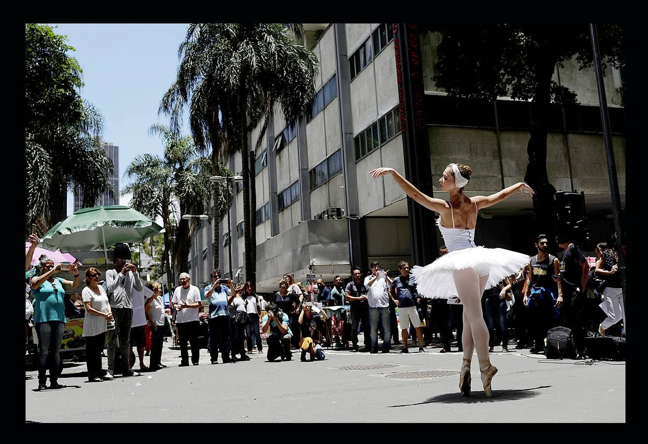 Traspié en el ballet de Río