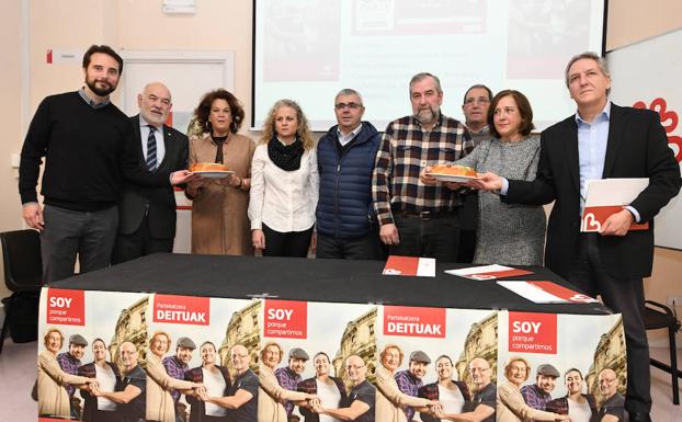 El roscón de Cáritas Bizkaia repartirá cerca de 4.000 raciones solidarias