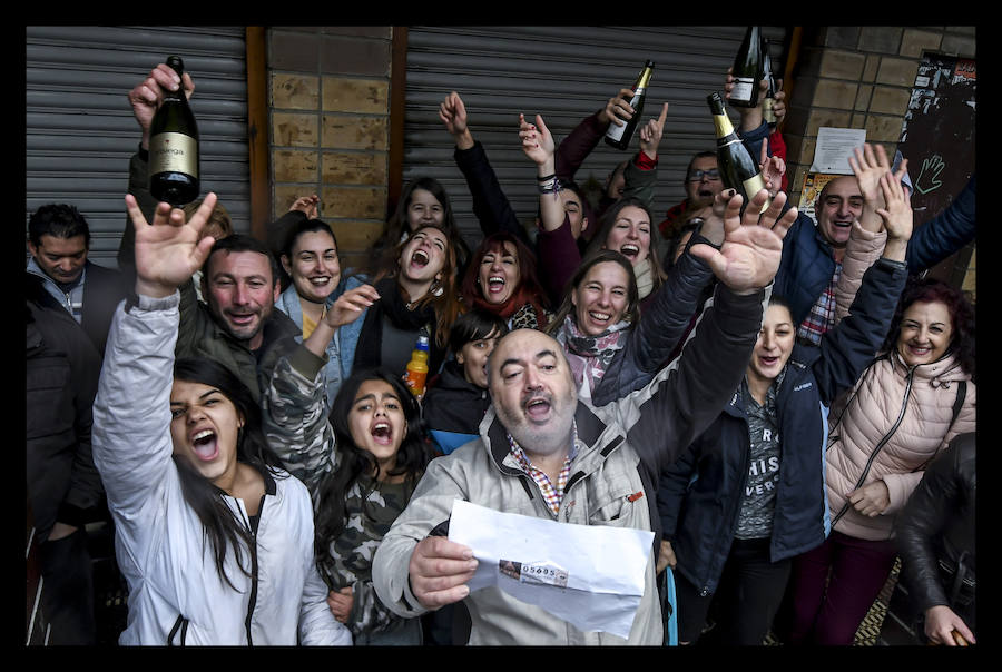 El primer premio de 'El Niño' cae en íntegro en Bilbao