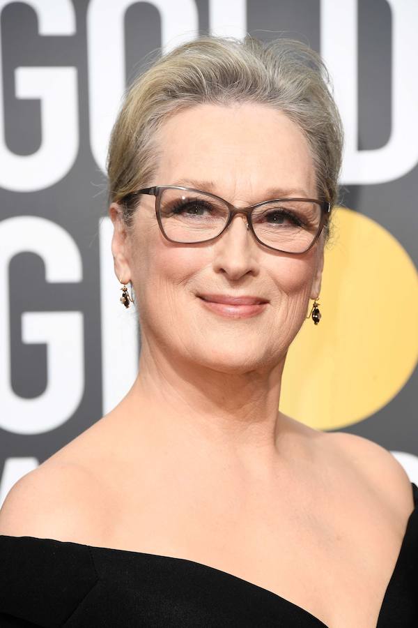 Todos de negro en la alfombra roja de los Globos de Oro 2018