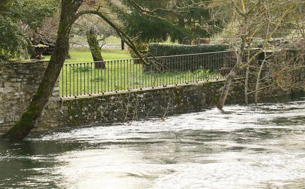 Visitamos las zonas de Arroiabe inundadas por el Zadorra