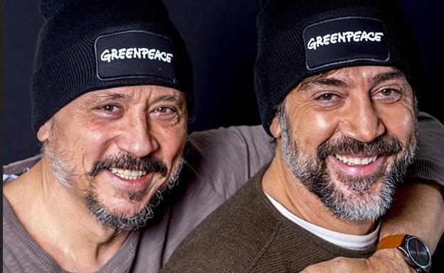 Los hermanos Bardem, a la Antártida con Greenpeace