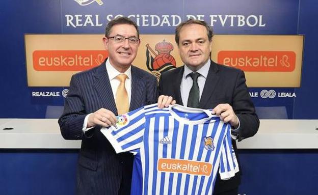 Euskaltel, nuevo patrocinador principal de la Real Sociedad