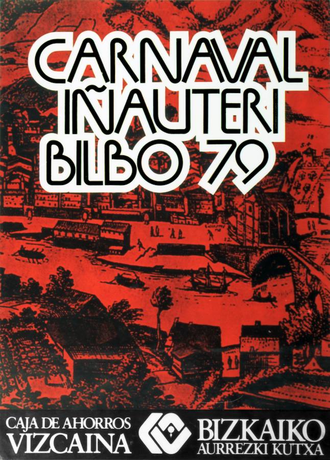 Los carteles de Carnaval de Bilbao desde 1979