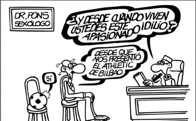 Forges, un enamorado de Bilbao y del Athletic