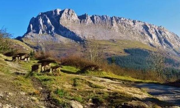 Itxina, el imponente mar de coral del Gorbea