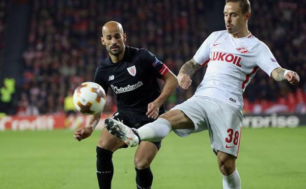 Mikel Rico, baja «unas tres semanas» por una lesión muscular