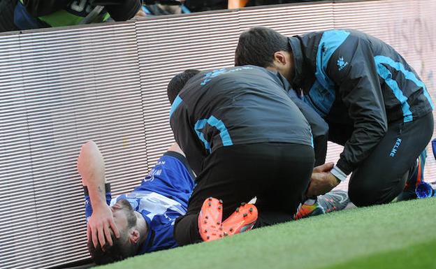 «Ha ido a por mí, ¡qué vergüenza!», clama Pedraza en el vídeo en el que se retuerce de dolor