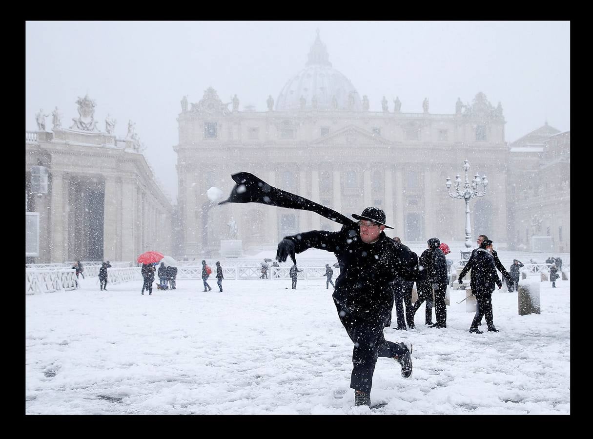 La nieve colapsa Europa