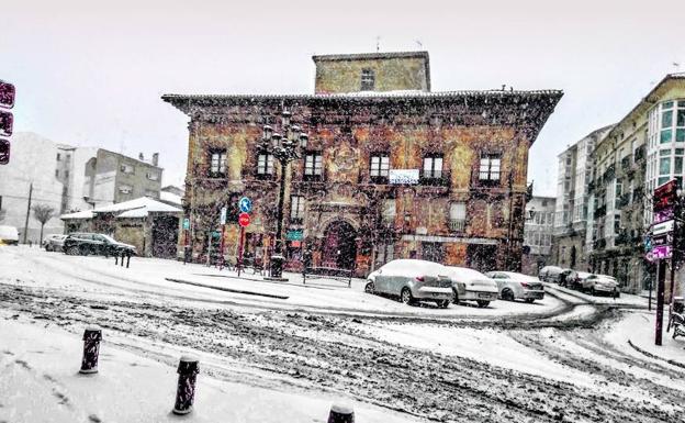 La nieve ralentiza el ritmo de Haro